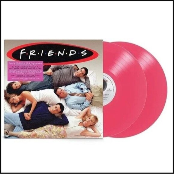 Friends 25th Ann Commemorative Edition Soundtrack 2XLP Hot Pink Vinyl HYPE - Picture 1 of 4